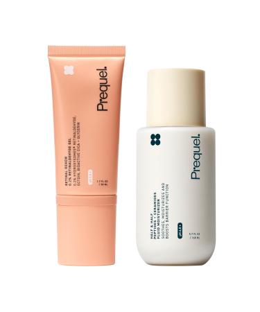 Prequel Skin Retinaldehyde 0.2% and Half and Half Face Cream Bundle