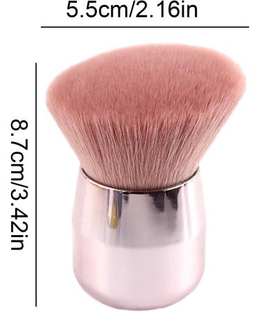 Mushroom Head Makeup Brush - Mushroom Shape Face Makeup Brush Dust Cleaner Brush Short Powder Brush Face Blush for Foundation Blush Bronzer Concealer Bittu - Buy Online on GoSupps.com