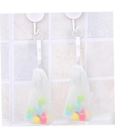 FRCOLOR 5pcs Mesh Soap Bags | Travel Soap Holder & Saver | Cellophane Pouch for Shower & Cleaning | 8x24cm - Buy Online on GoSupps.com
