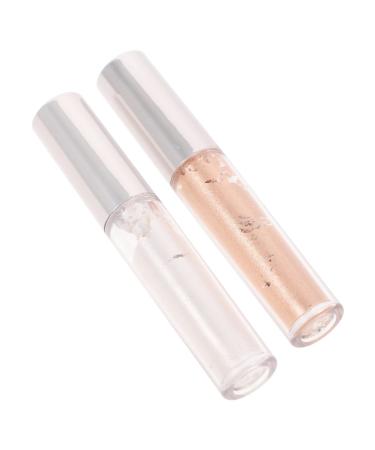 Didiseaon 2pcs Liquid Eyeshadow Makeup Tools Shiny Eye Shadow Long Lasting Eyeshadow Sparkle Eyeshadow Cosmetics Tools Bling Eyeshadow Glitter Eyeshadow Sparkly Eyeshadow Liquid Makeup Stuff