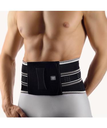 Bort StabiloBasic back support with pad 2 black