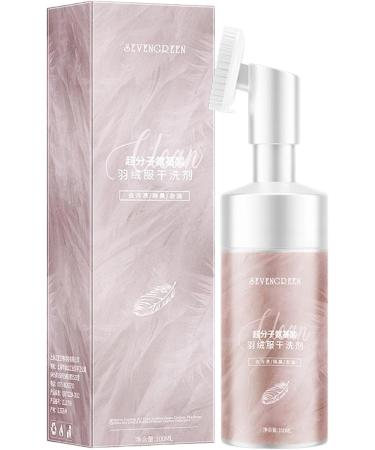 Down Jacket Cleaner 100ml Dry Cleaner Downwear Laundry Detergent with Brush Head | Wash Quick Cleaning Dry Cleaner for Down Jacket Underwear Shoes Bedclothes Carpet Hondony - Buy Online on GoSupps.com