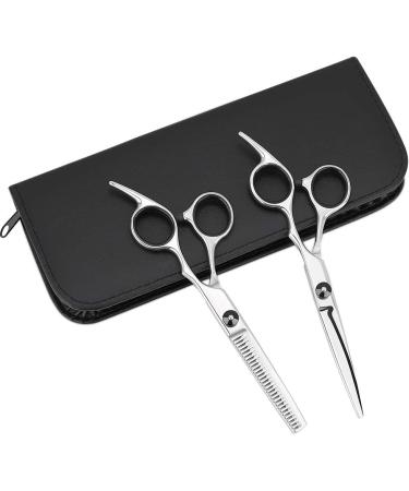 Professional Hair Cutting Scissors Set | 10 PCS Stainless Steel Kit for Home Salon & Barber - Buy Online on GoSupps.com