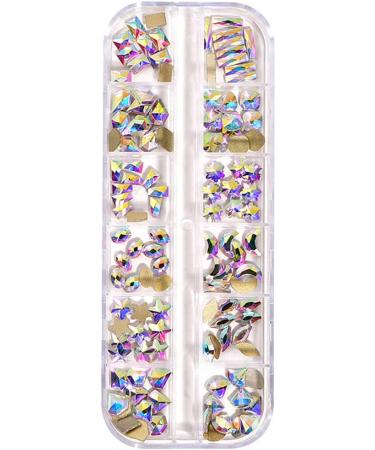 Crystals Stone Beads For Jewelry Making Beads Irregular Gemstones Bulk Multicolored Crystal Loose For Earrings Nail Art Jewelry Kit - Buy Online on GoSupps.com