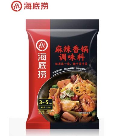 HAIDILAO Spicy Incense Pot Hot Pot Bottom Material Spicy Shrimp Dry Pot Seasoning Can Do Hot Pot Bottom Material 220g(220g spicy incense pot seasoning flavor/220g ) 220g 220g Spicy Incense Pot Seasoning Flavor/220g  - Buy Online on GoSupps.com