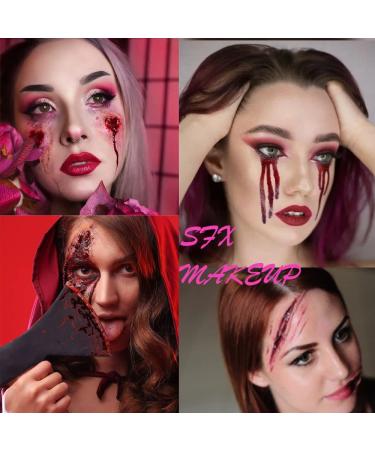 Halloween Makeup Kit | Scab Blood & Special Effects Set | Fake Wound & Bruise Makeup for Adults & Kids | International Shipping Available - Buy Online on GoSupps.com