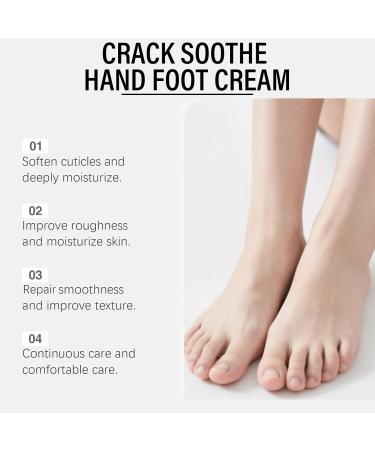  ZLHHRZJX Hand and foot cream for dry and chapped skin repairing cream for cracked heels moisturizing foot care body lotion for dry skin non-greasy care easy to carry (3 PCS) - Buy Online on GoSupps.com