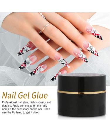 Professional Rhinestone Glue for Nails - Gem Adhesive for Crystals | Nail Art Sticker Gel Glue - Bling Decoration Tool - Buy Online on GoSupps.com