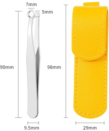 Colcolo Nose Hair Tweezers & Eyebrow Clip | Round Water Resistant Multifunctional Trimming Tool for Perfect Brows - Shop Now! - Buy Online on GoSupps.com