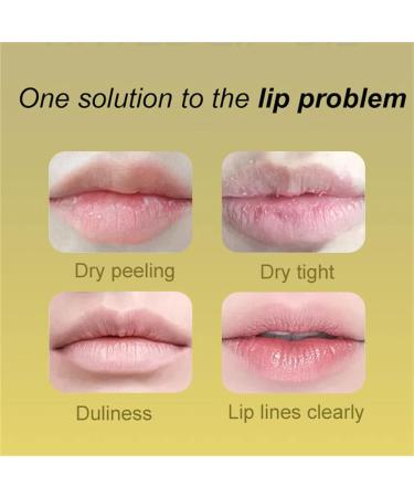 Natural Lip Plumper Gloss for Fuller Hydrated Lips 10ml - Day and Night Lip Care Enhancer - Clear Moisturizing Formula - A One Size - Buy Online on GoSupps.com