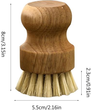 Multi Purpose Dish Brush Household Fiber Scrub Brush (Pack of 3) Bristles Cleans Cookware and More Multi-color - Buy Online on GoSupps.com