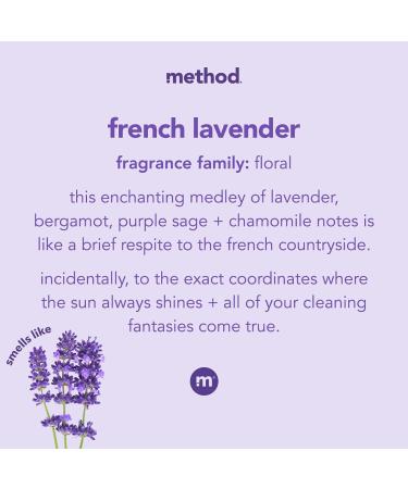 Method Liquid Hand Soap Refill Biodegradable Formula Reloads Gel Hand Wash Bottle French Lavender Scent 1 Liter - Buy Online on GoSupps.com