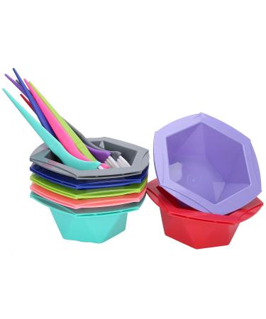 14-Part Professional Hair Dye Tool Set | Sloping Hair Dye & Mixing Bowls for Perfect Color Application | International Shipping Available - Buy Online on GoSupps.com