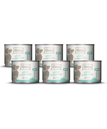 Mjamjam Premium Wet Dog Food - Tasty Turkey with Carrot & Good Turkey with Rice & Zucchini (6 x 200g) - International Shipping Available - Buy Online on GoSupps.com