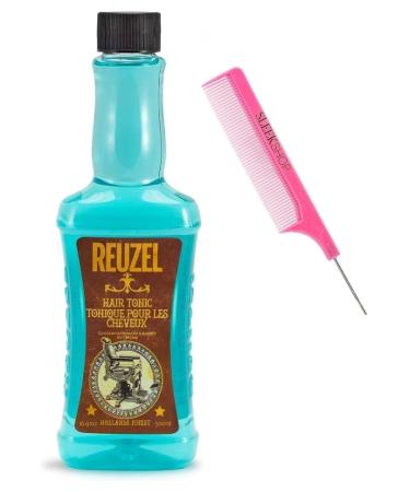 yper Comb + R z HAIR TONIC (16.9 oz / 500 mL XXL size) Men Hair Styling Product for Man (w/SIeekshop Pink Comb) (Hair Tonic (16.9 oz XL))