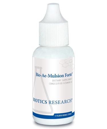Biotics Research Bio Ae Mulsion Forte 12 500 IU Emulsified Vitamin A for Greater Uptake Utilization Concentrated Promotes Immune Response Aids in Visual Acuity Support Cardiovascular 1Fluid Ounces