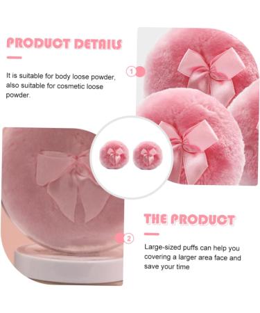  WOONEKY WOONEKY 2pcs Makeup Puffs Fluffy Puffs Puff Blender Powder Blender Makeup Sponges Air Corners Makeup Sponges Baby Grinder Fluffy Plush - Buy Online on GoSupps.com
