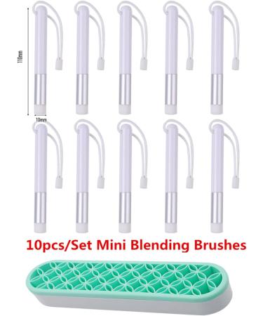 BAOFALI Mini Ink Paints Mixing Blending Tool Set with Storage Brush Rack - Ideal for DIY Scrapbooking and Card Making - 10pcs - Buy Online on GoSupps.com