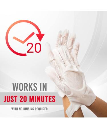 NURYSH REPAIR Hand Mask - Hydrating Gloves with Argan Oil, Vitamins A & E for Softening Rough, Cracked Hands - 5 Pairs - Buy Online on GoSupps.com