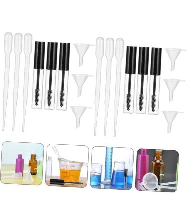 FOMIYES 2 Sets Mascara Tube Plastic Dropper Bottle Clear Plastic Vials Perfume Dropper Bottle Travel 10X1.5cm Assorted Color - Buy Online on GoSupps.com