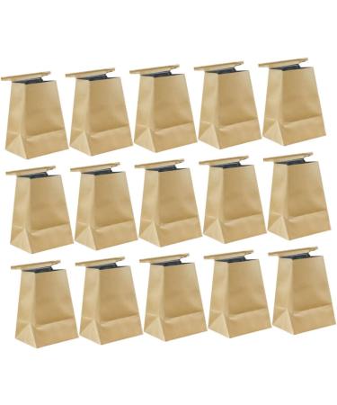 60 Pack Light Brown Kraft Paper Car Trash Bags - Ideal for Travel, Vomit, and Mini Waste - Buy Online on GoSupps.com