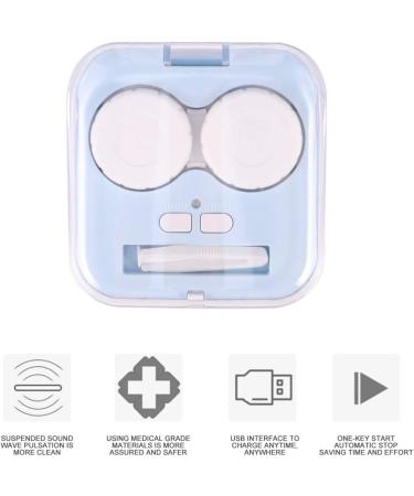 Exceart Contact Lens Cleaner Case | Colored Contact Lens Organizer & Travel Accessories - Buy Online on GoSupps.com