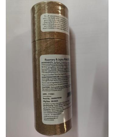 Neemli Naturals Rosemary & Jojoba Hair Oil - Anti Dandruff Promotes Hair Growth 100% Natural Moisturizer for Skin Hair & Nails (100ml) - Buy Internationally - Buy Online on GoSupps.com