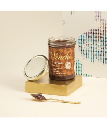 Venchi - Piedmont Milk and Hazelnut Spread PGI (45%) 450g - Gluten Free - Buy Online on GoSupps.com