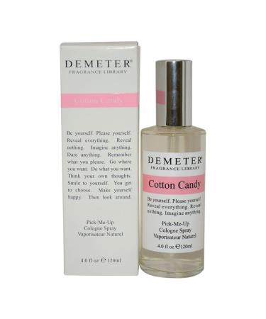 Demeter Cotton Candy Cologne Spray for Women 4 Ounce 4 Fl Oz (Pack of 1)