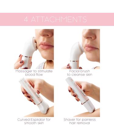 no!no! Genius Electric Hair Removal Device for Women - Smooth Skin Face & Body Trimmer - Waterproof & Cordless - Buy Online on GoSupps.com