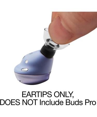 AZLA SednaEarfit Crystal for Buds Pro - 3 Pairs (Size MS/M/ML) | Premium Comfort & Fit - International Shipping Available - Buy Online on GoSupps.com