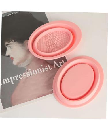 Housoutil Cleanser of Makeup Brush Makeup Brush Stand Cosmetics Brush Cleaning Makeup Brush Scrubber Make up Brush Makeup Brush Cleaning Scrubber Dry Cleaning Machine Silica Gel Eyelash - Buy Online on GoSupps.com