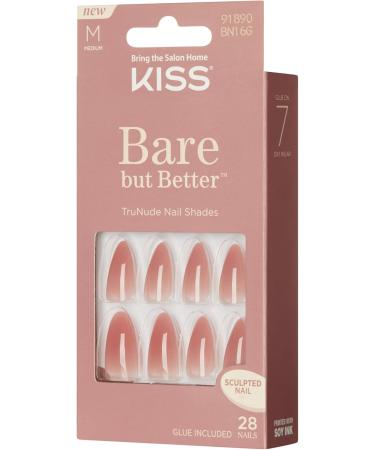 KISS Bare-But-Better Nails - Fairest Nude 31 Ct. - Buy Online on GoSupps.com