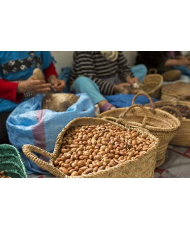 Bio Argan Oil 250ml - 100% Pure Vegan Organic Gourmet Oil from Morocco | Cold-Pressed Fair Trade for Cooking & Nutrition - Buy Online on GoSupps.com