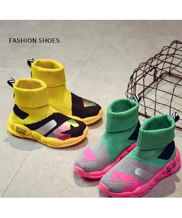 WZHKIDS Unisex Kids Sports Socks Shoes with Fleece Lined - Wide Little Kid Green - Buy Online on GoSupps.com