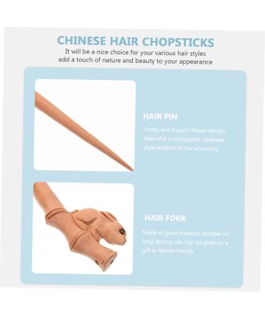 Mikinona Bunny Hairpin Rabbit Year Hair Stick Hair Ornaments for Women Womens Hair Clips Hair Sticks for Hair Retro Chignon Pin Easter Chinese Hair Sticks Shawl Pin Japan Wood Miss Classic - Buy Online on GoSupps.com