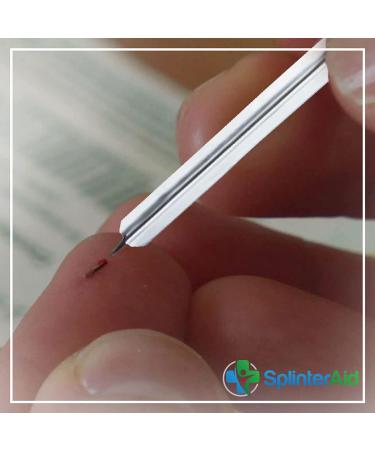 SplinterAid Splinter Remover Kit - Quick & Painless Removal | First Aid Essential for Home, Camping & Travel - Buy Online on GoSupps.com