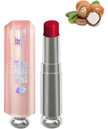 Beauty Forever Wonder Lip Glow Protectant Balm Lipstick with Shea Butter & Vitamin E 3.6gms (03 Berry) - Buy Online on GoSupps.com