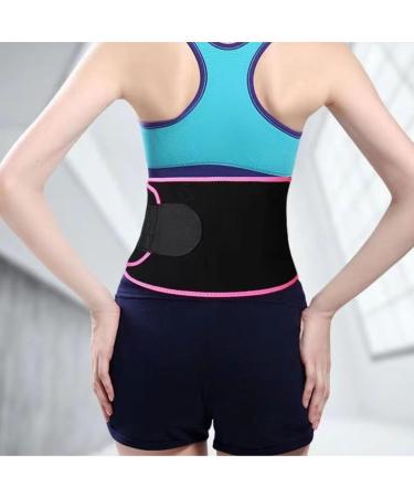 Back Support Back Brace Lumbar Support Sauna Sweat Belt Waist Trainer Adjustable Waist Trimmer Waist Trainer for Weight Loss Back Support Belt(Blue) 110cm Blue - Buy Online on GoSupps.com