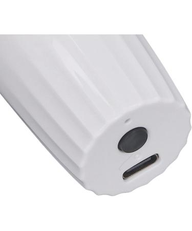 Buy Electric Hair Beard Trimmer - Portable Rechargeable Grooming Kit for Men with Type C Rotating Blades (White) - International Shipping Available - Buy Online on GoSupps.com