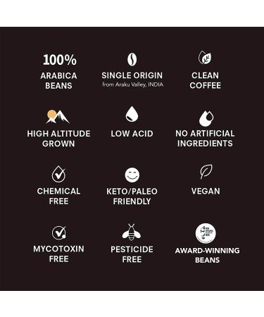 Araku Boomi Premium Instant Coffee 7oz - Medium Roast 100% Arabica Beans from Araku Valley - Naturally Caffeinated - Buy Online on GoSupps.com