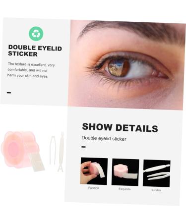 Healeved 3 Rolls Double Eyelid Sticker Natural Invisible Eyelid Sticker Eye Makeup Tool Eye Shaping Makeup Supplies Invisible Eyelid Tape Beautiful Eyelid Sticker Girl Double Eyelid Tape - Buy Online on GoSupps.com