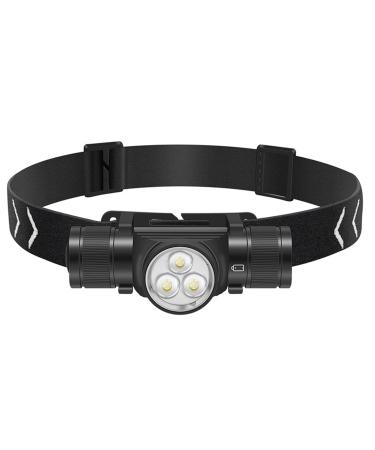 Headlamp Aluminum Alloy Headlamp Adjustable Brightness Lightweight LED for Camping - Buy Online on GoSupps.com
