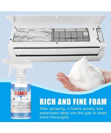Air Conditioner Foam Coil Cleaner Foam Coil Cleaner Coil Foaming Heavy Duty Detergent Cleaner Cleaning Spray for Air Conditioning Household Air Conditioning Cleaner2.02 oz (2pack) - Buy Online on GoSupps.com