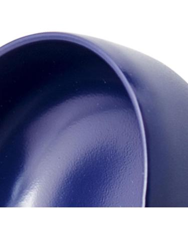 Stainless Steel Shaving Soap Cream Bowl - Multifunctional Foaming Dish - Washable Beard Care Accessory in Blue - Buy Online on GoSupps.com