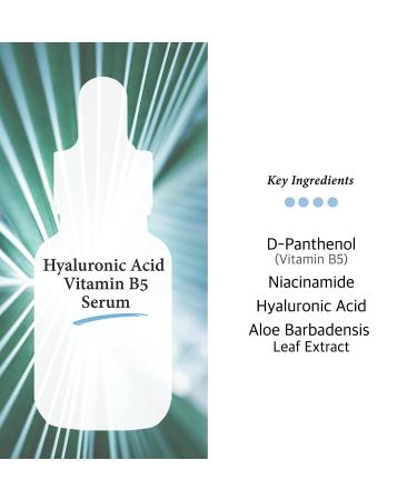 Cos De BAHA HP Hyaluronic Acid B5 Serum 1 oz - Hydrating & Revitalizing Skin Care - Buy Online on GoSupps.com