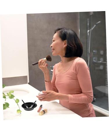 FRCOLOR Makeup Brush Washer Cleaner - Silicone Tool & Folding Bowl for Easy Cleaning | Essential Makeup Brush Cleaning Mat - Buy Online on GoSupps.com