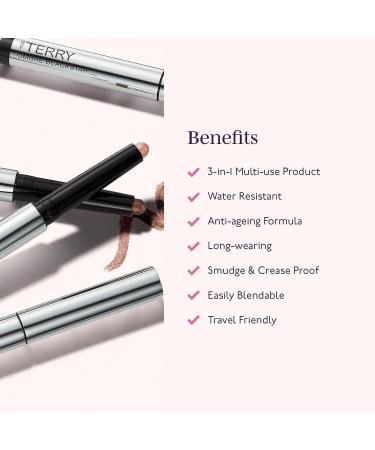 By Terry Ombre Blackstar 3-in-1 Eyeliner, Illuminator & Eyeshadow - Bronze Moon 0.058 oz | Highly Pigmented, Long Lasting Coverage - Buy Online on GoSupps.com