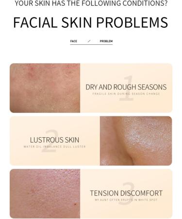  Hppsctink Rice Cream for the Face 50 g Anti-Wrinkle Cream with Rice Base Hydration and Deep Action Repair Skin Barrier Reduces Pigmentation Cream - Buy Online on GoSupps.com