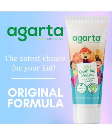 AGARTA Natural Children Strawberry Toothpaste 75 ML - Buy Online on GoSupps.com